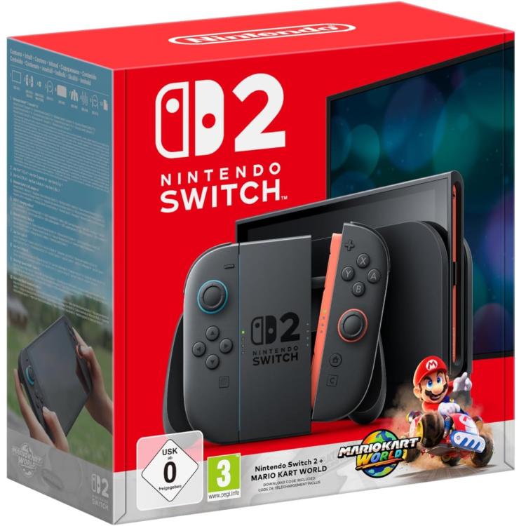 Nintendo Switch 2 + Mario Kart World - Console Nuova Garanzia Italia NS2