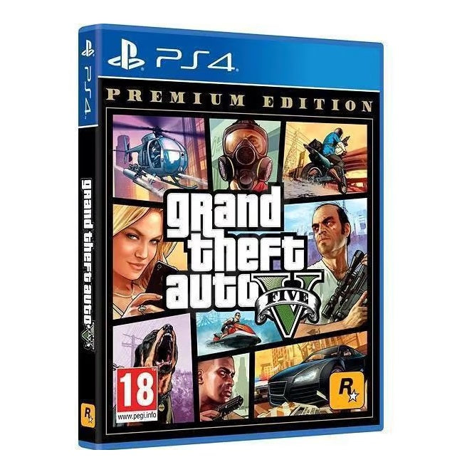 Gta 5 Premium Edition Ps4 Video Game Grand Theft Auto V Playstation 4 Italian
