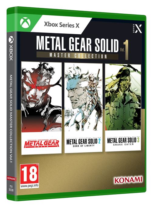 Metal Gear Solid Master Collection Vol.1 Xbox Serie X Gioco Eu Italiano Nuovo