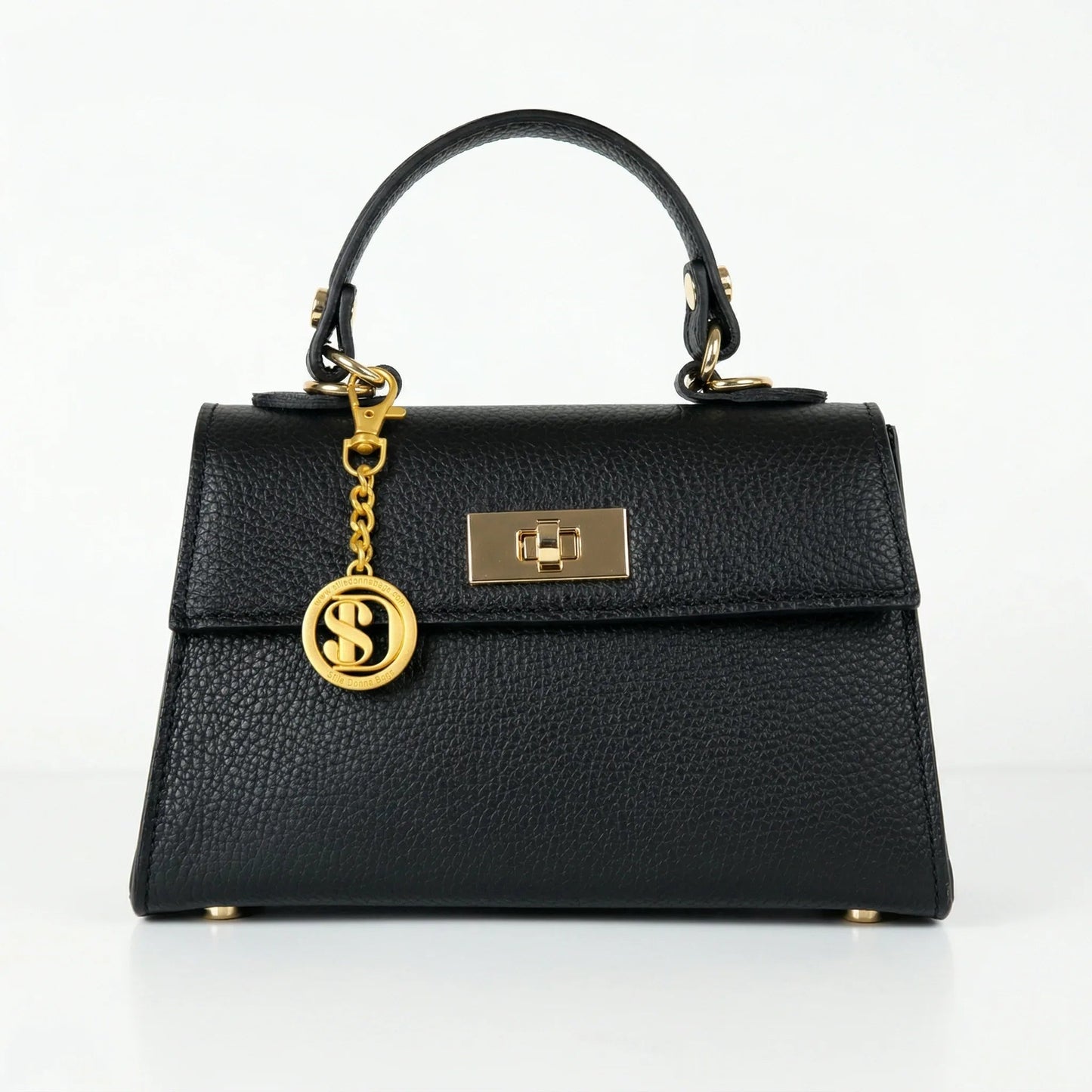 Mini Borsa Veron in Vera Pelle con Tracolla Rimovibile