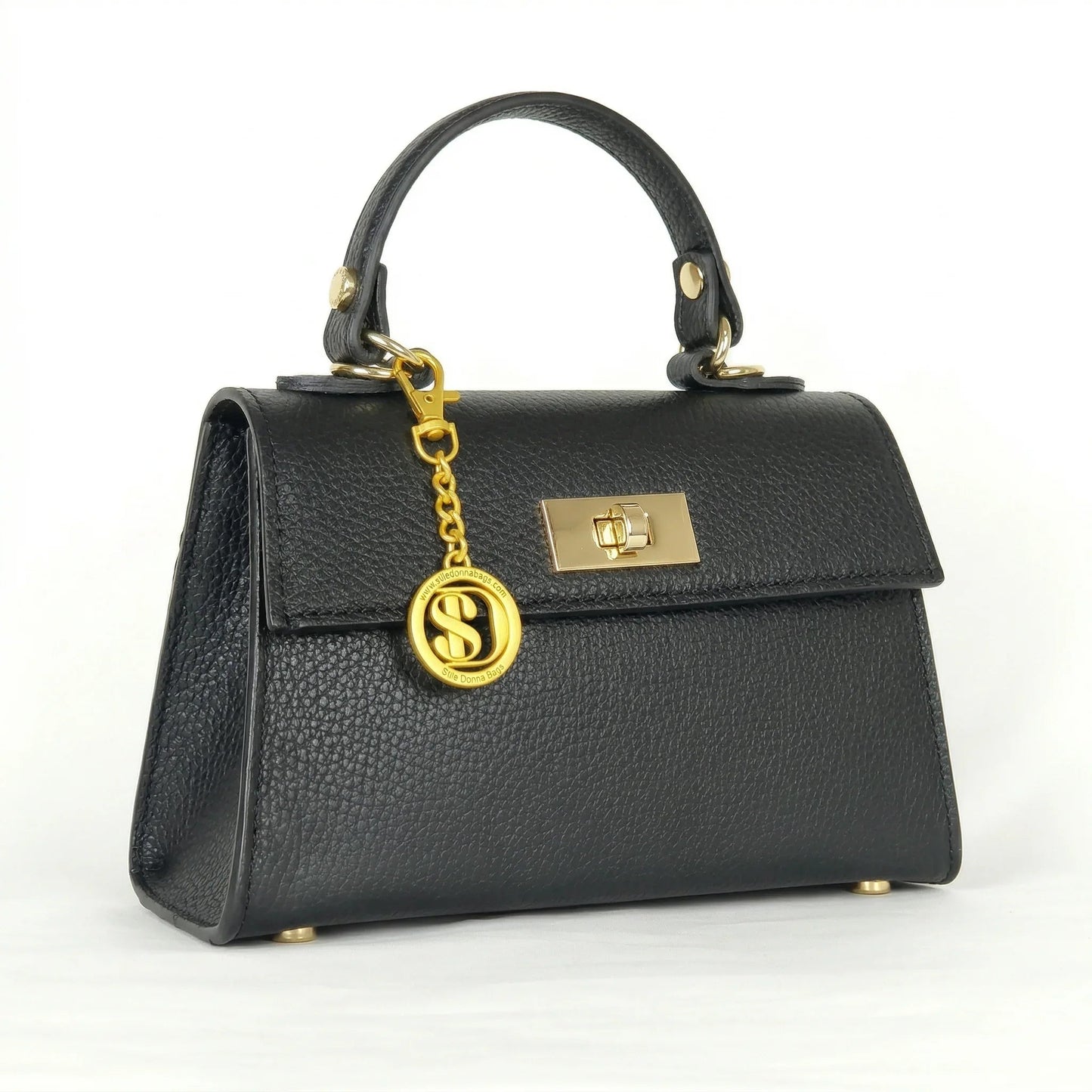 Mini Borsa Veron in Vera Pelle con Tracolla Rimovibile