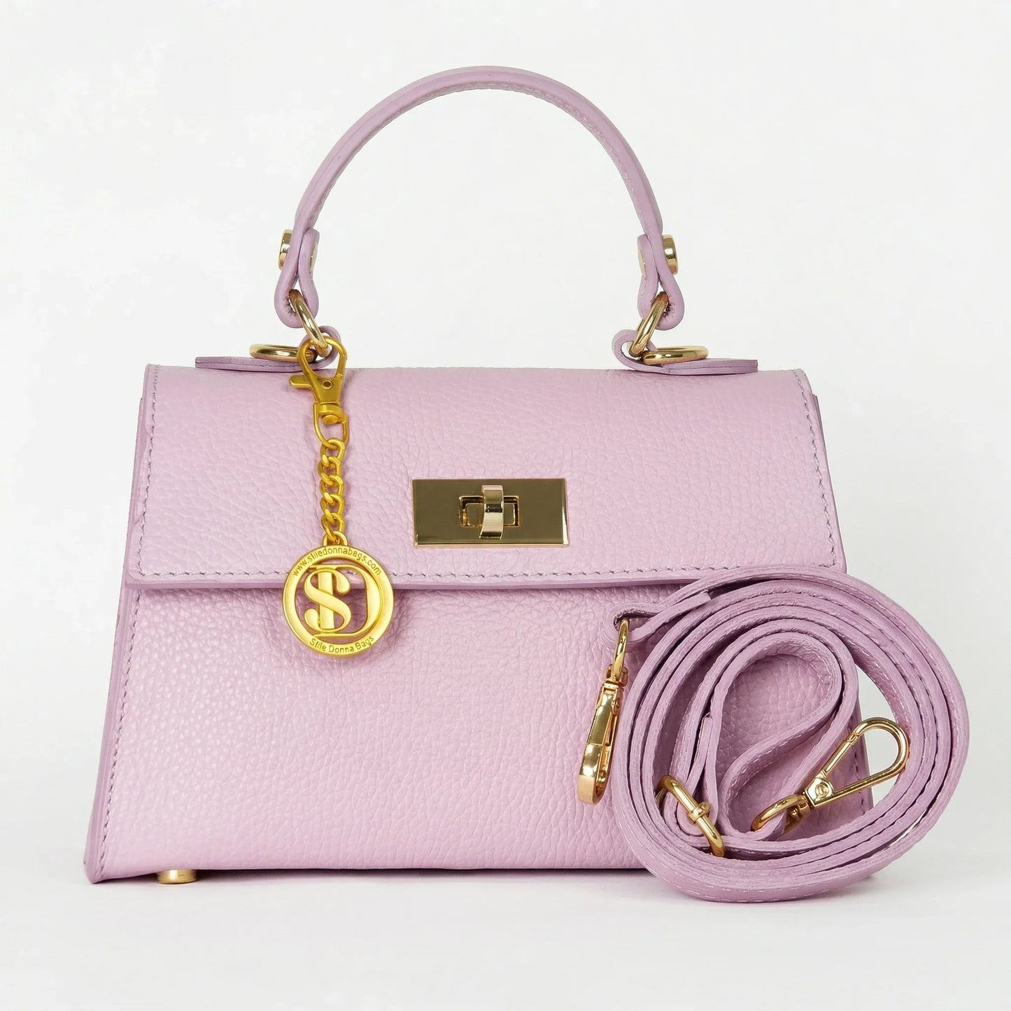 Mini Borsa Veron in Vera Pelle con Tracolla Rimovibile