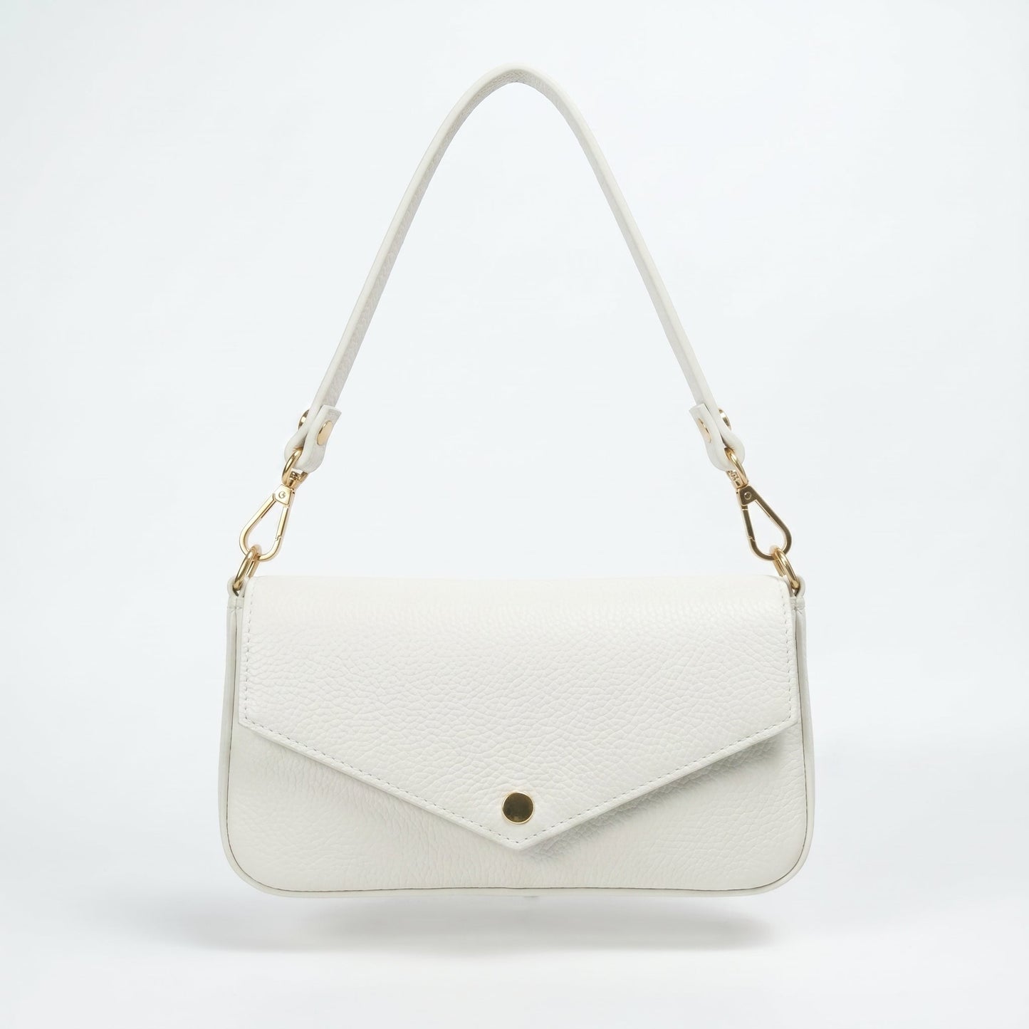 Monica Borsa a Secchiello in Vera Pelle con Tracolla Made in Italy