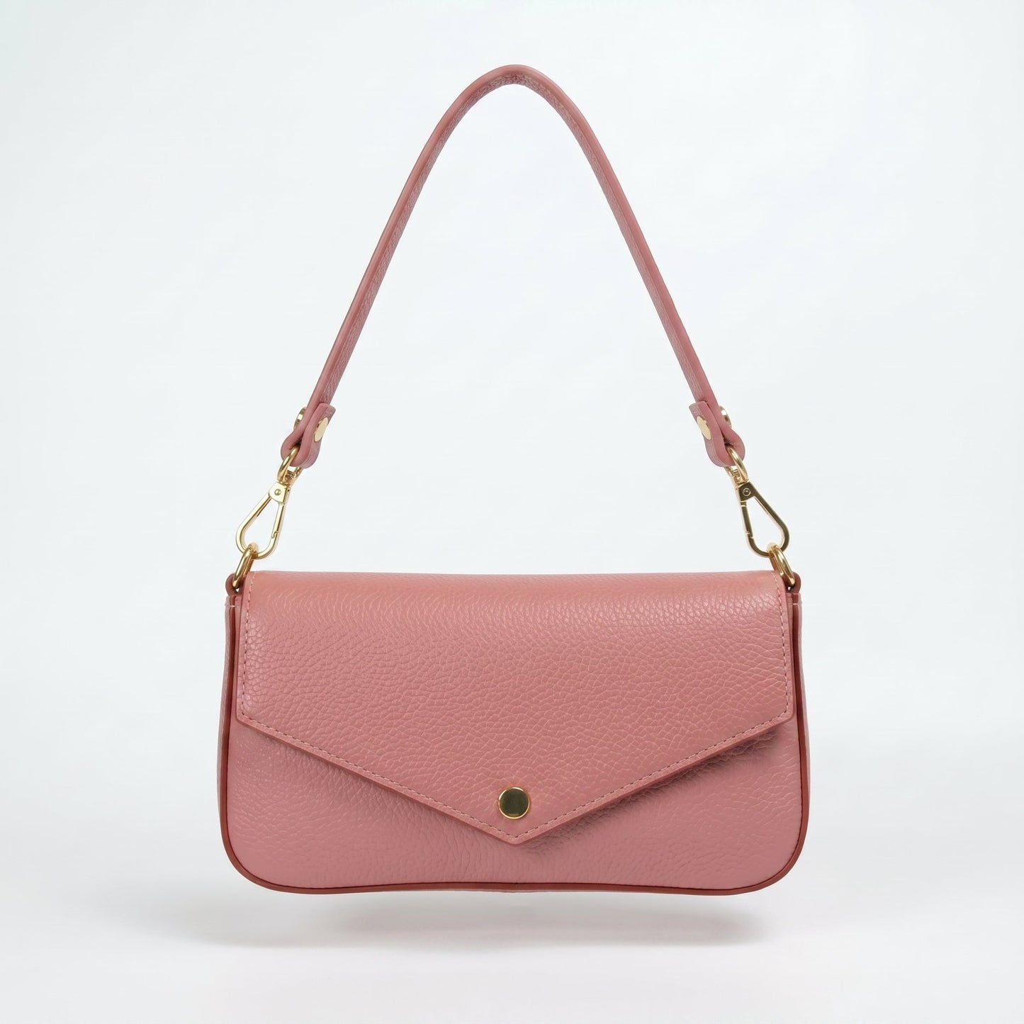 Monica Borsa a Secchiello in Vera Pelle con Tracolla Made in Italy