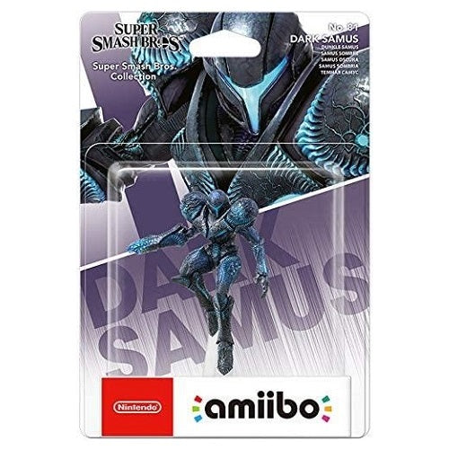 Amiibo Super Smash Bros 81 Switch Dark Samus Nintendo Collectible Figure