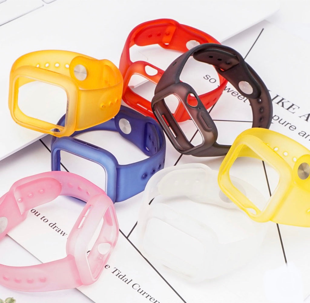 Cinturini + copri cassa FLEXY per Apple Watch IWatch