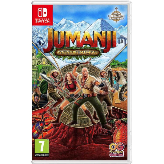 Jumanji Wild Adventures Nintendo Switch Video Game Switch EU Italian New