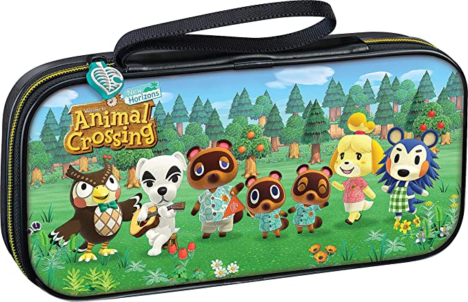 Nintendo Switch Custodia Trasporto Rigida Animal Crossing Compatibile Lite/Oled