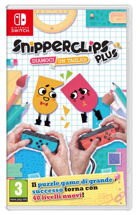 Snipperclips Plus: Diamoci Un Taglio! Nintendo Switch Gioco Nuovo Italiano