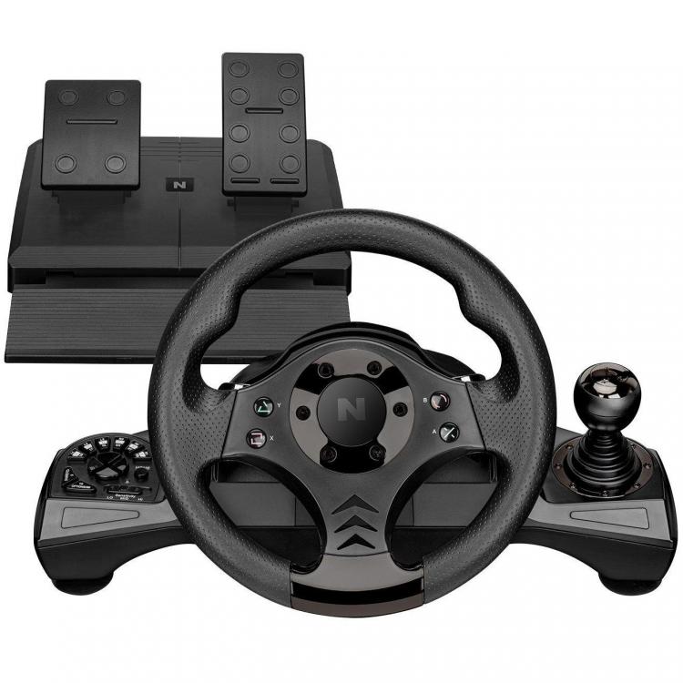 Nitho Volante E Pedaliera Sterzo Drive Pro V16 Ps4 Nintendo Switch Xbox One Pc