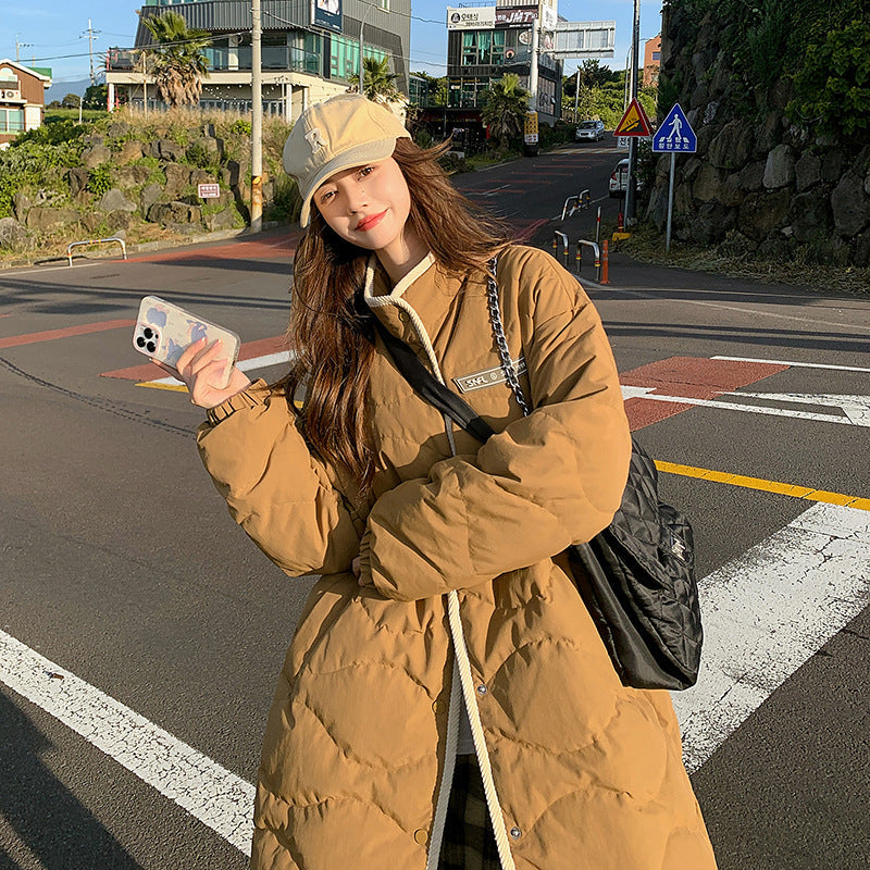 Lightweight Mid-length Over The Knee Cotton Clothes Women