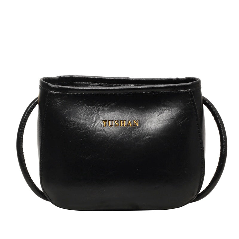 Women's Cross-body Bag Bucket Retro Design