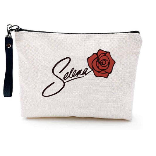 Astuccio portapenne minimalista per studenti, borsa portatile in tela resistente all'usura