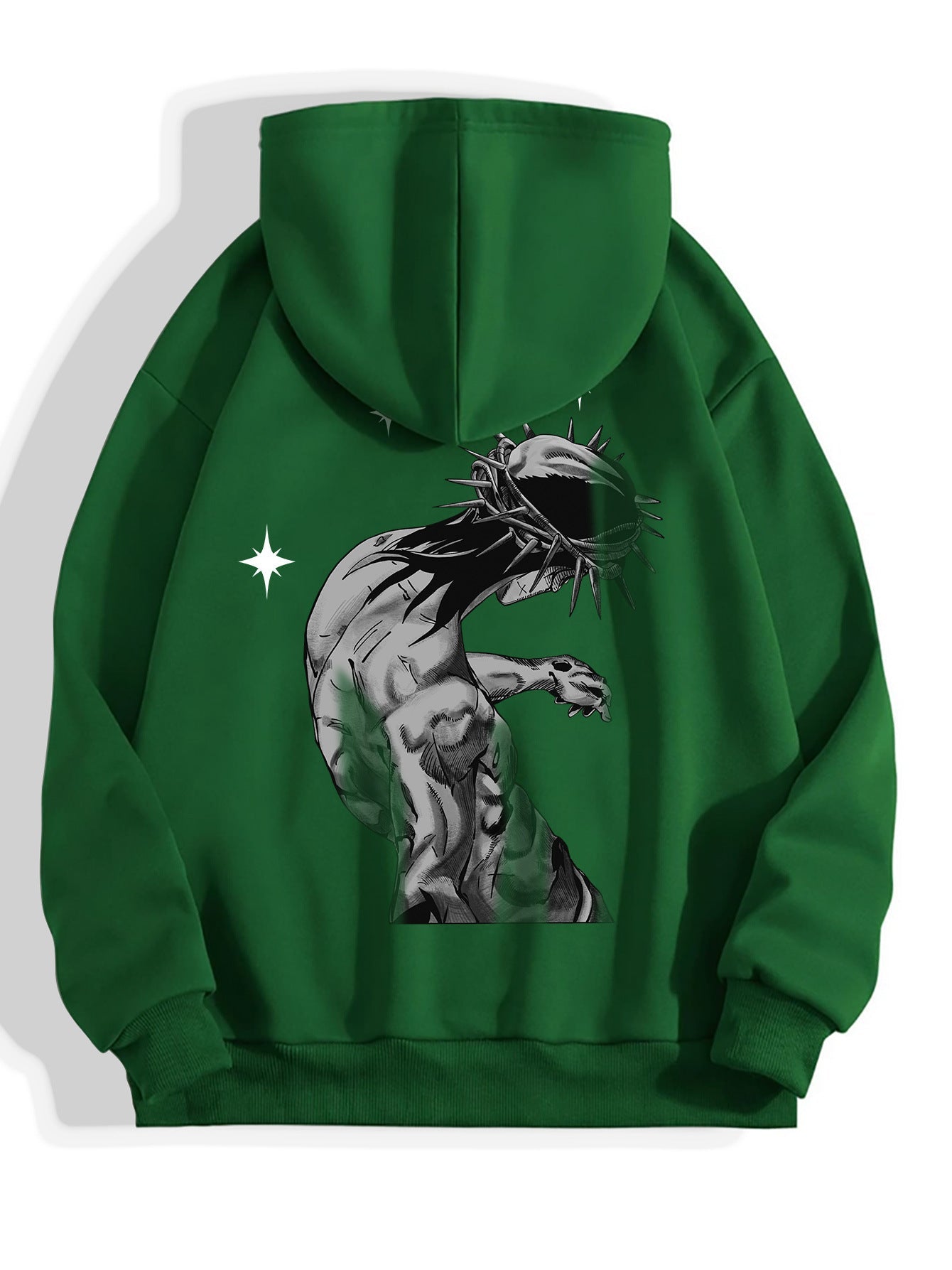 Women's Fashion Casual Letter Jesus Print Hoodie