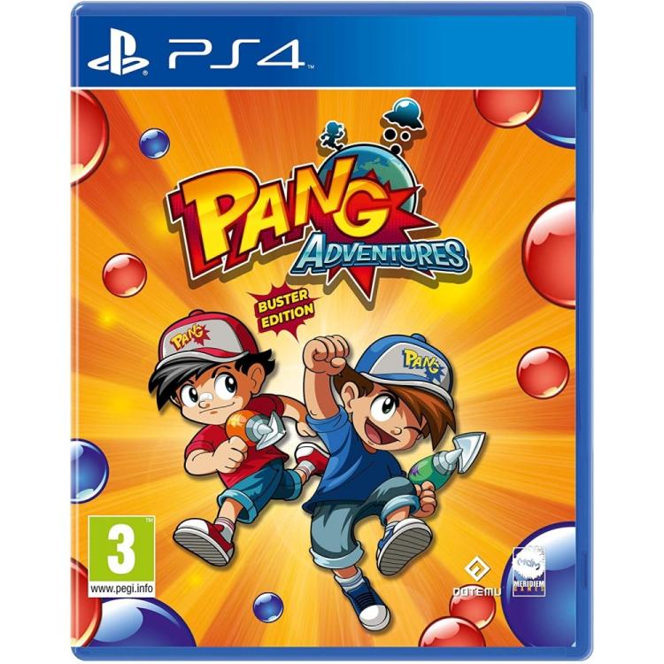 Pang Adventures PS4 Video Game Playstation 4 EU ITA New Sealed Game