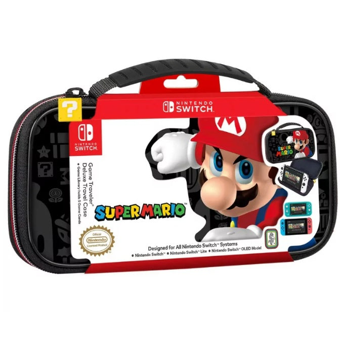 Nintendo Switch Super Mario Custodia Trasporto Cover Traveler Case Switch Lite