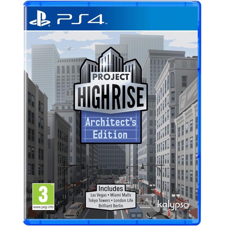 Project Highrise: Architect's Edition PS4 Video Game Playstation 4 Disc EU/ITA