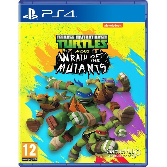 Teenage Mutant Ninja Turtles Wrath Of The Mutants PS4 Italian Game TMNT New