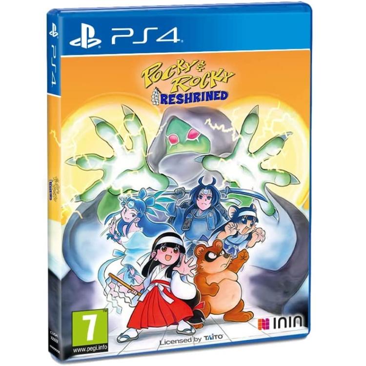 Pocky & Rocky Reshrined PS4 Video Game Playstation 4 EU Italian New Sealed