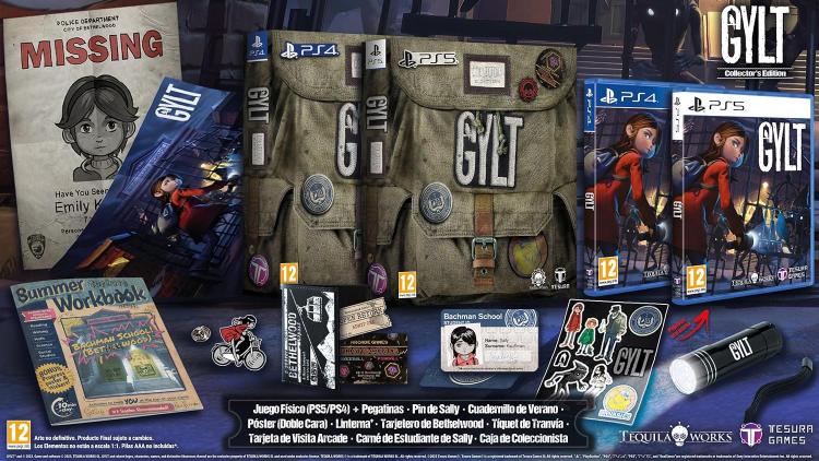 Gylt Collector's Edition PS4 PlayStation 4 Video Game Import New Sealed