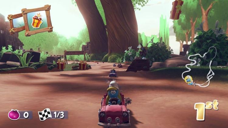 Smurfs Kart PS4 Video Game PlayStation 4 EU Italian Game Smurfs Kart Ita