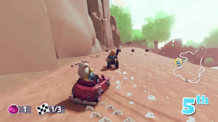 Smurfs Kart PS4 Video Game PlayStation 4 EU Italian Game Smurfs Kart Ita