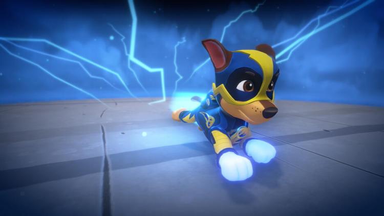 Paw Patrol: On A Roll! + Mighty Pups Save Adventure Bay! PS4 2 Games Italian