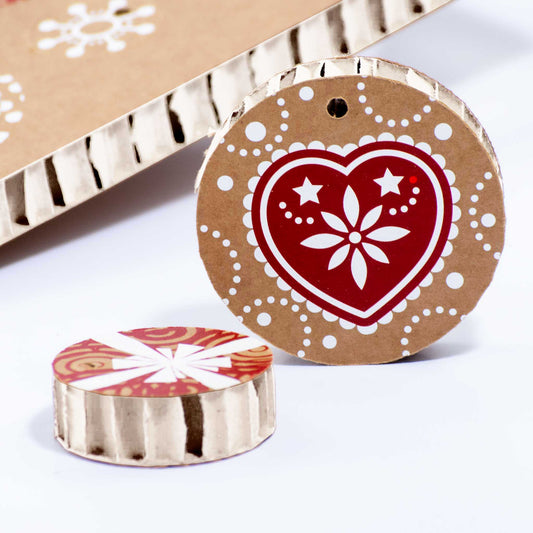 Palline di Natale ecologiche e decorazioni natalizie