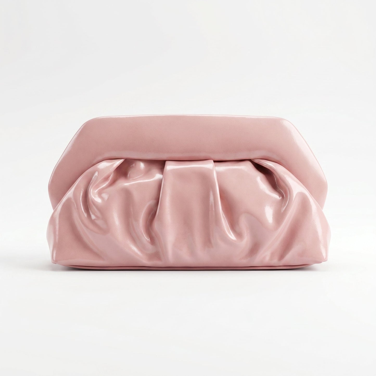 Pochette Drappeggiata con Chiusura a Clip – Coconuda