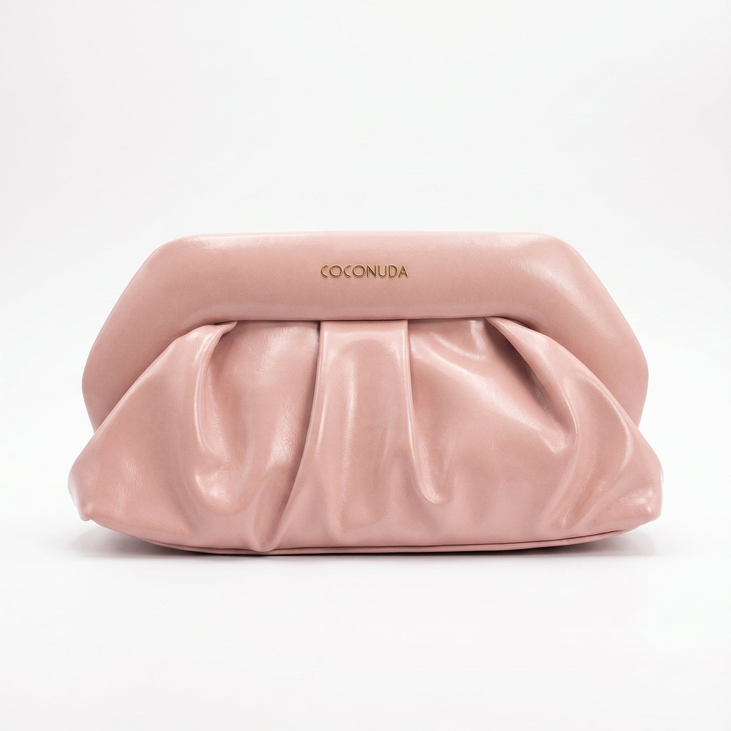 Pochette Drappeggiata con Chiusura a Clip – Coconuda