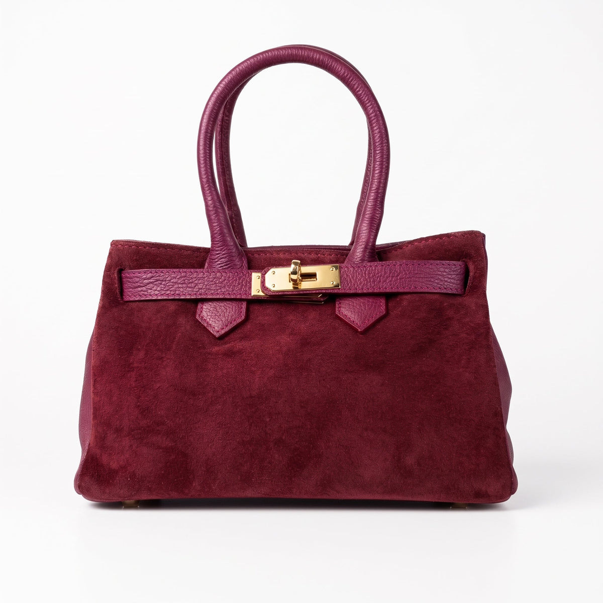 Velinara MS-5494 Suede Leather Handbag