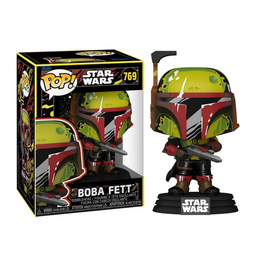 Funko Pop ! Movies - Star Wars (769) Boba Fett (Retro) Vinyl Figure 9cm