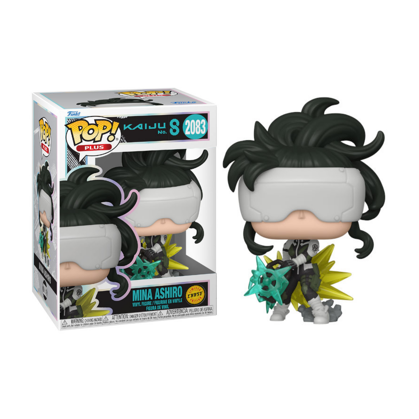 Funko Pop ! Animation - Kaiju N°8 (2083) Mina Ashiro Chase Vinyl Figure 9cm
