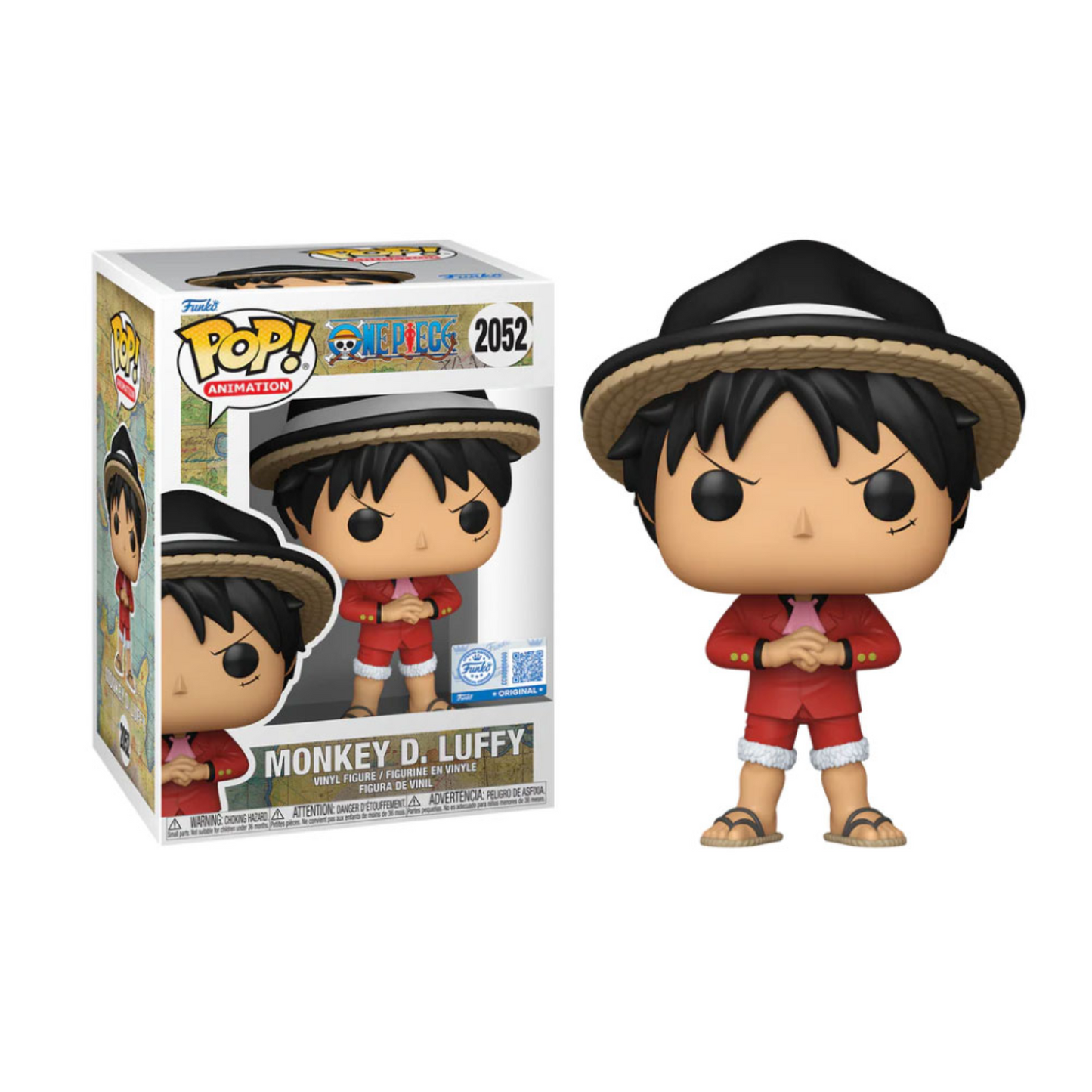 Funko Pop ! Animation One Piece - (2052) Monkey D.Luffy Whole Cake EXM 9cm