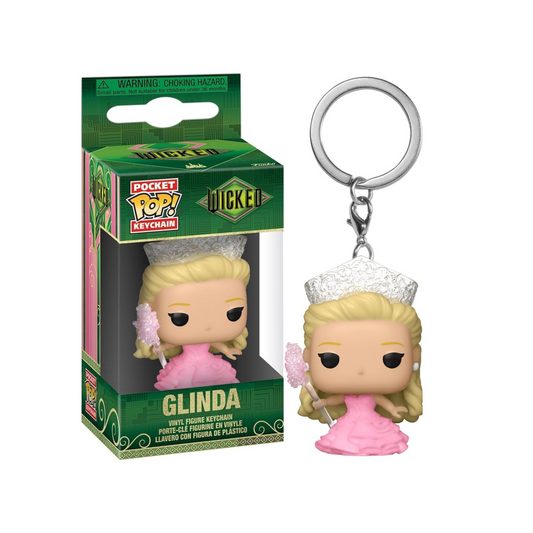 Funko Pop ! Pocket Keychain Wicked (Glinda) Key Portachiavi (Preorder)