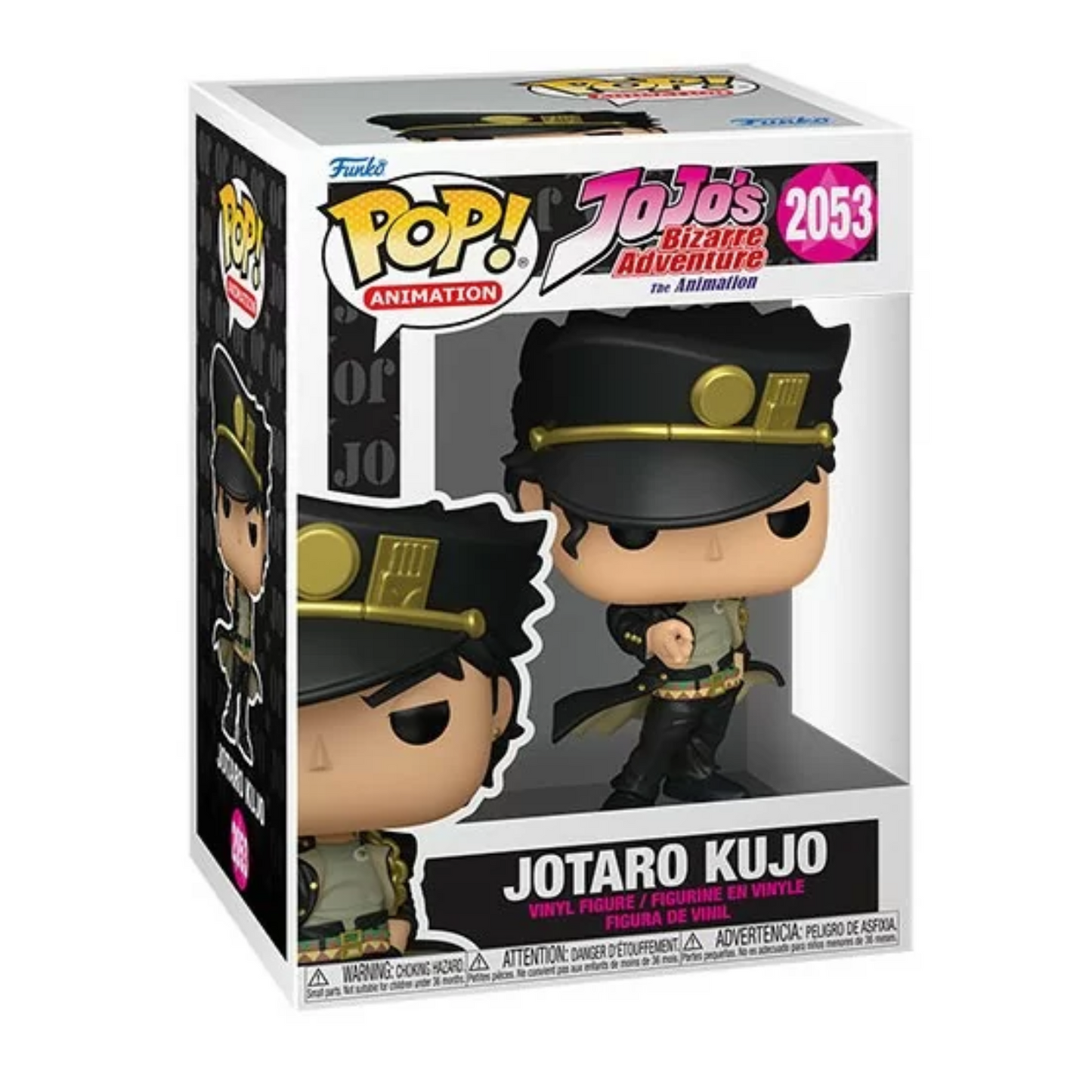 Funko Pop ! Animation - Jojo'S Bizarre Adventure (2053) Jotaro Figure 9cm