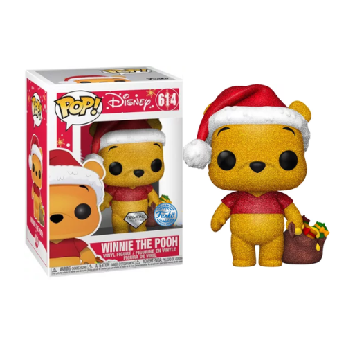 Funko Pop ! Disney -  Winnie The Pooh (641) Winnie the Pooh Diamond Vinyl Figure 9Cm