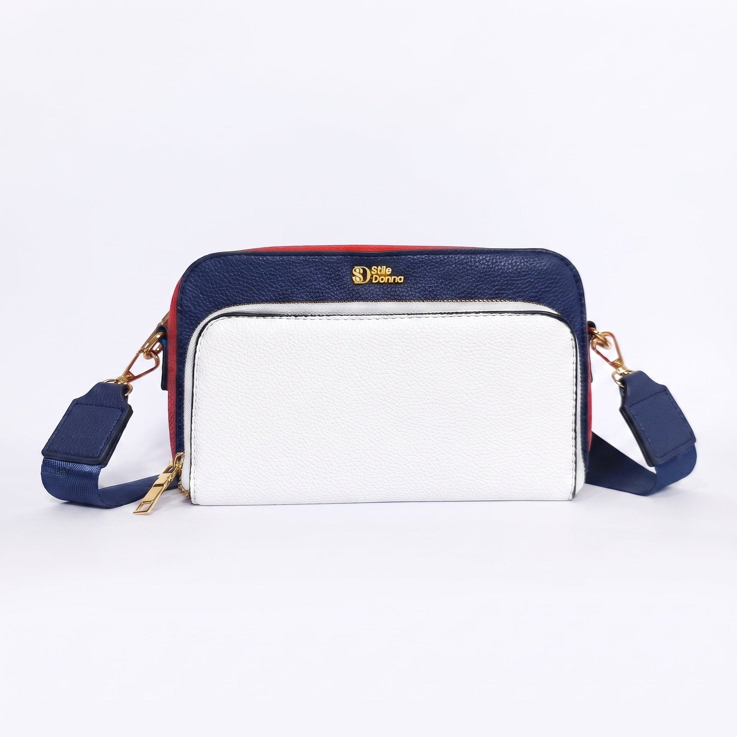 Faux Leather Crossbody Bag with removable shoulder strap - MS-2848