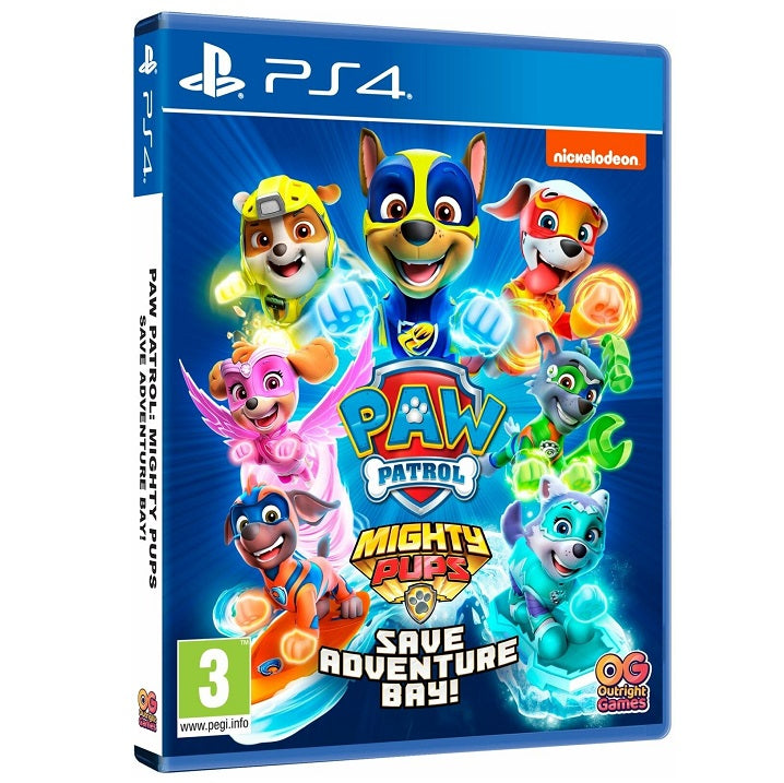 Paw Patrol Mighty Pups: Save Adventure Bay PS4 Game Italian EU Playstation 4