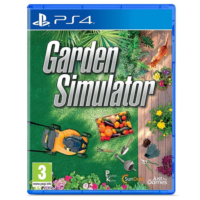 Garden Simulator PS4 Game EU Playstation 4 Gardening Cultivation Simulator
