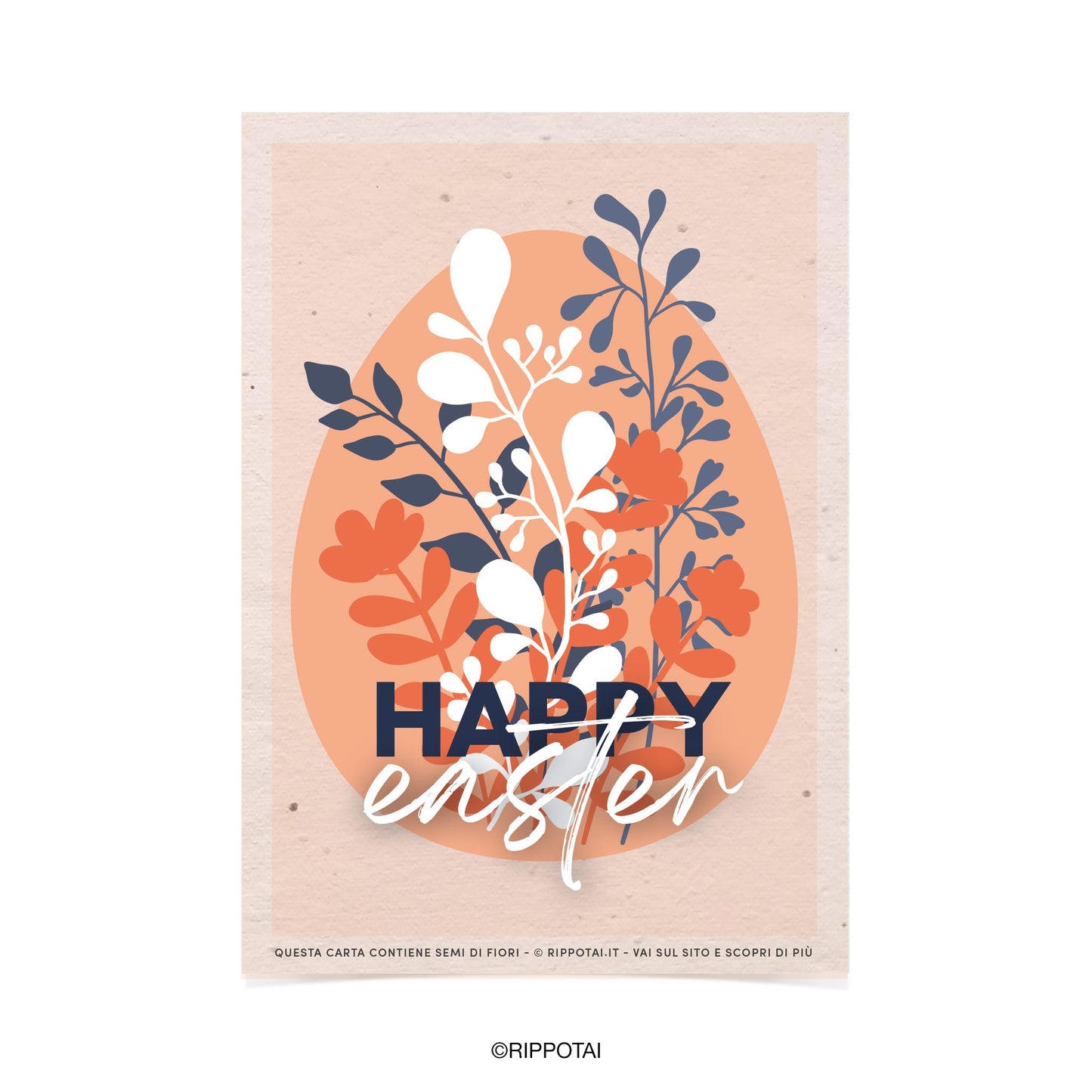 Biglietti di Auguri per Pasqua in Carta Piantabile Releaf – Kit da 8