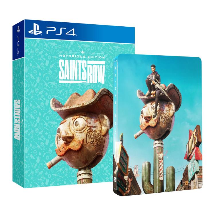 Saints Row: Notorious Edition (Steelbook) PS4 - PlayStation 4 Video Game PAL Italian