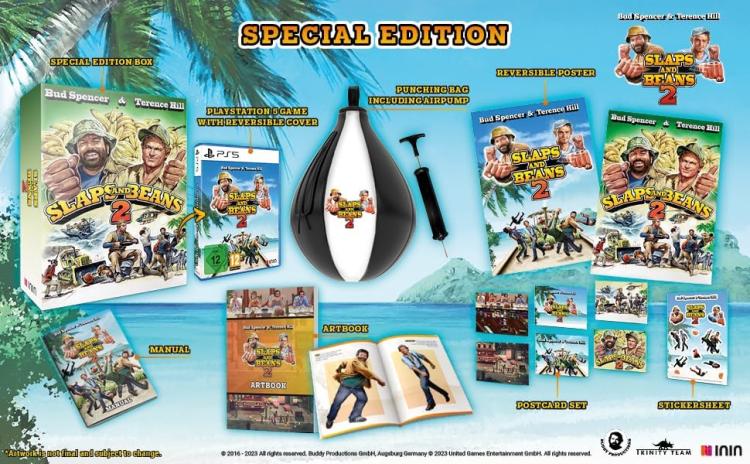 Slaps And Beans 2 Collector Ps4 Italian Game Eu Bud Spencer And Terence Hill