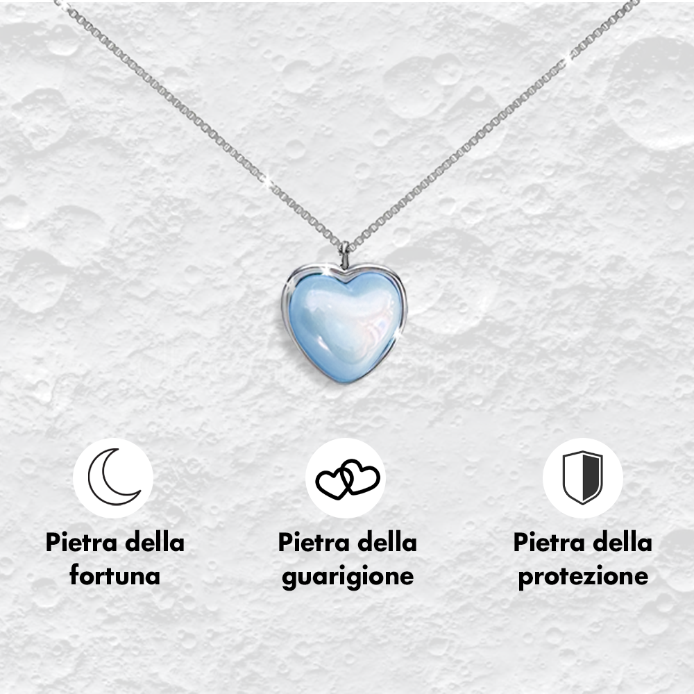 Collana Pietra di Luna in Argento Sterling 925 - Alla mia Madrina