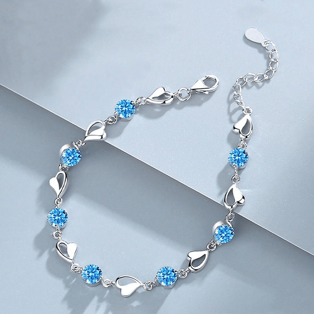 Bracciale Pietre Blu Compleanno - 30 anni.