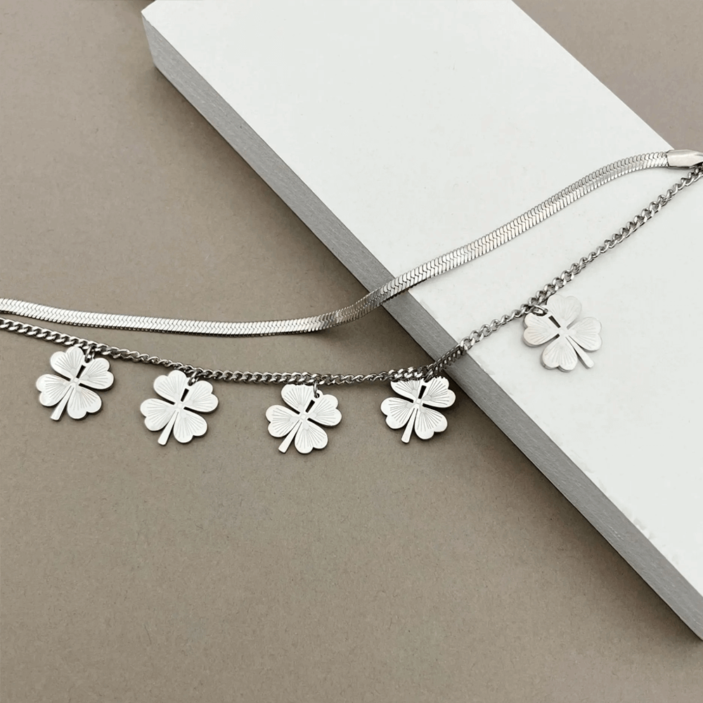 Bracciale Quadrifoglio Compleanno -  50 anni.