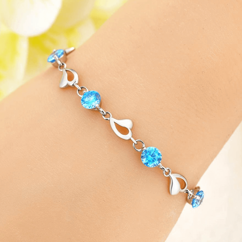 Bracciale Pietre Blu - Alla Nostra Maestra