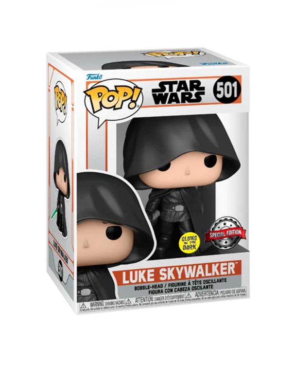 Funko Pop! Star Wars - The Mandalorian (501) - Luke Skywalker Vinyl Figure 9Cm