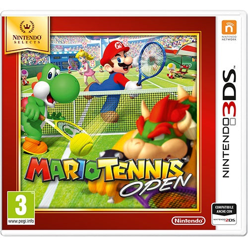 Mario Tennis Open Select Nintendo 3Ds 2Ds Videogioco Eu Italiano Nuovo Sigillato