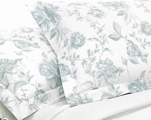 Completo Letto Matrimoniale Parigi Stampa Floreale